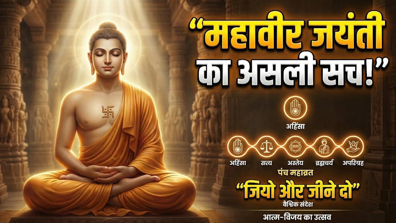 Mahavir Jayanti 2026 | महावीर जयंती क्यों मनाई जाती है? | Life Story of महावीर स्वामी |