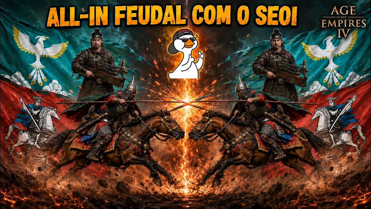 UM ALL-IN FEUDAL COMO VOC&Ecirc; NUNCA VIU ANTES!