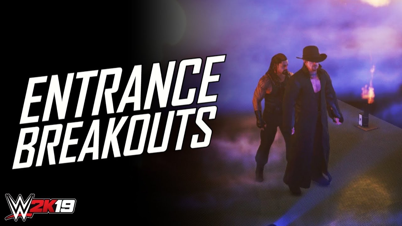 WWE 2K19 Top 10 Epic Entrance Breakouts (Unique Animations)
