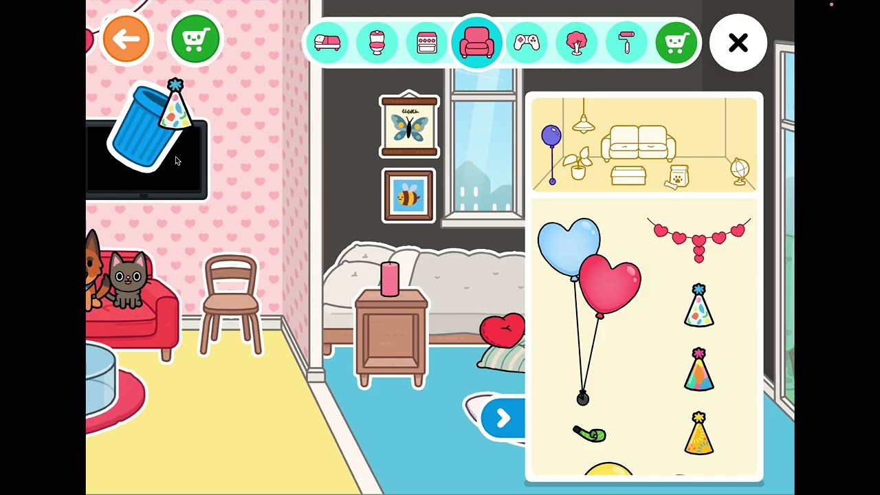 Bindi playing Toca Life World