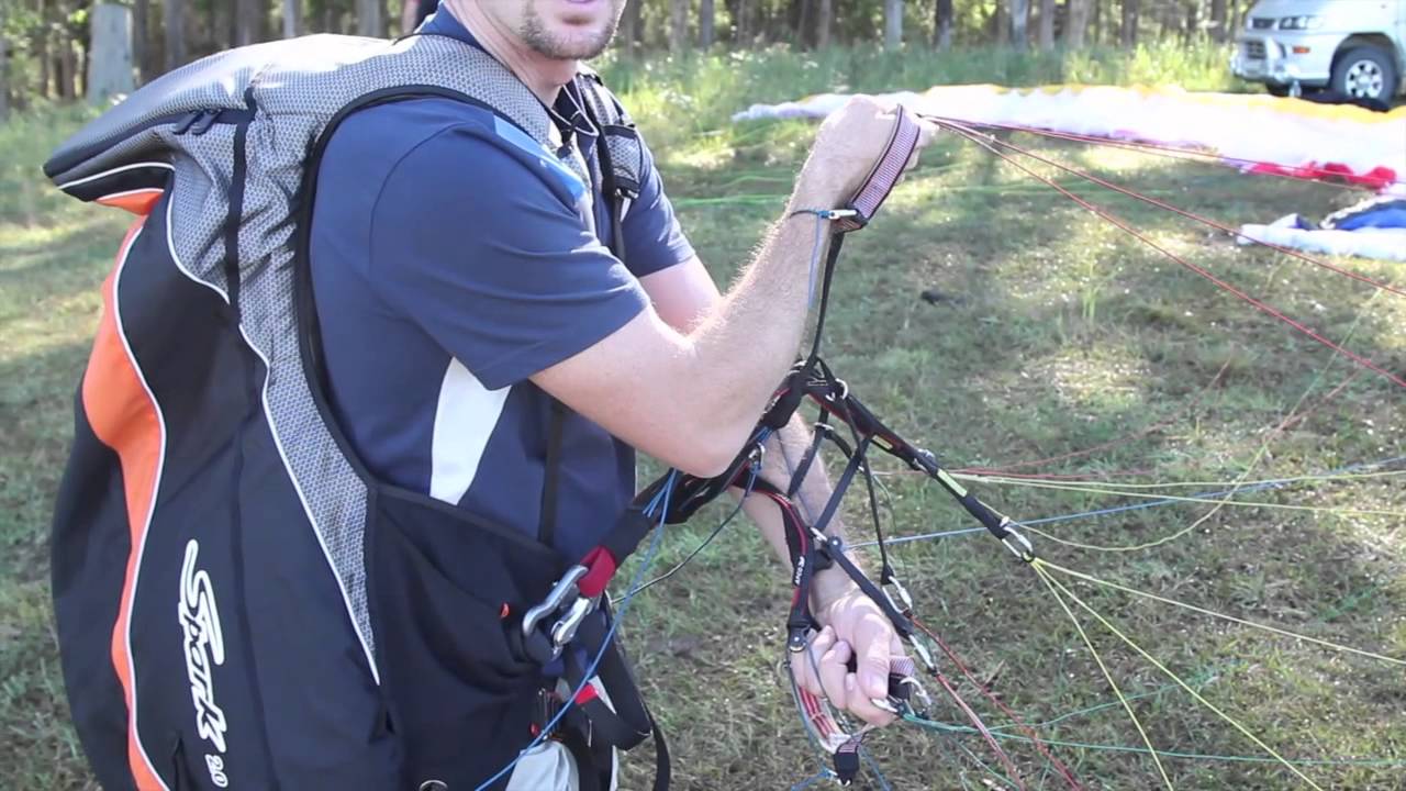 The Reverse Launch - How to Paraglide