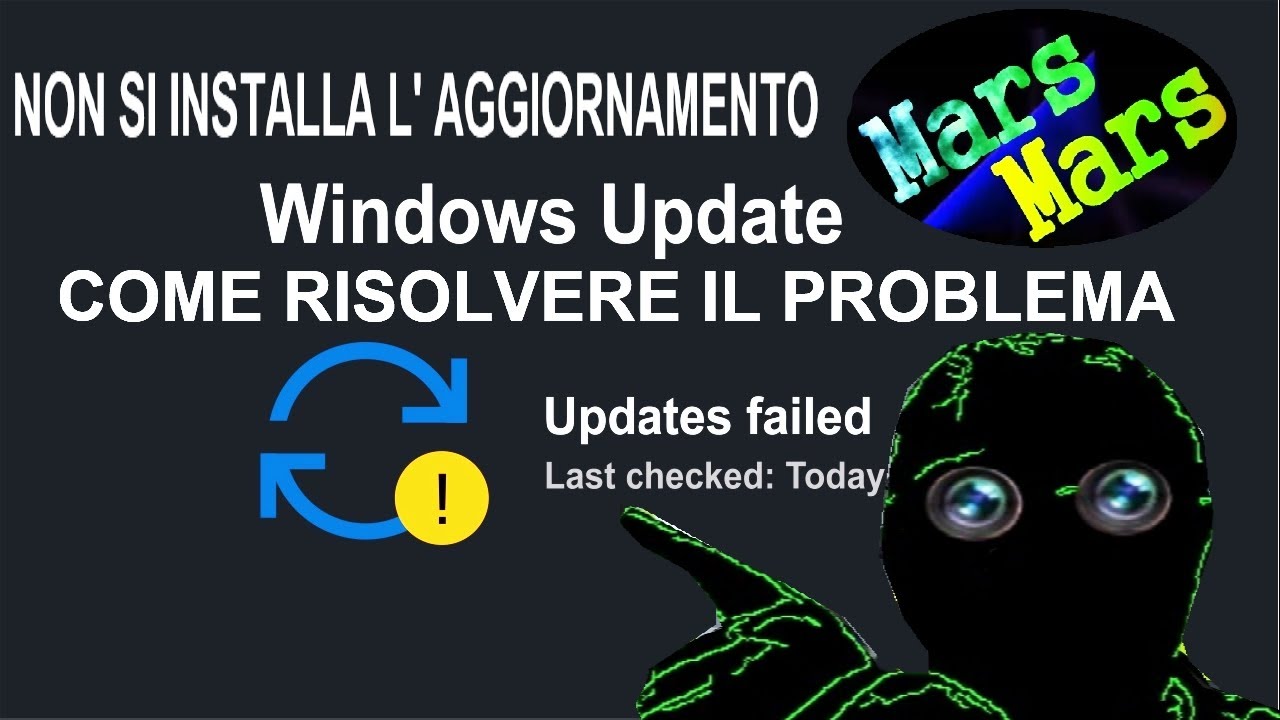 WINDOWS UPDATE NON INSTALLA L' AGGIORNAMENTO MA IO L'HO AGGIUSTATO 2025 VI DICO COME HO FATTO 😀👍