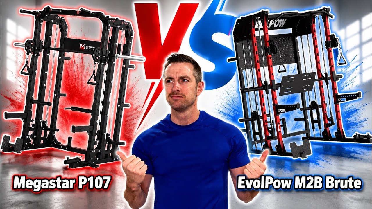 The Megastar Fitness P107  VS  The EvolPow M2B Brute. Which one should you choose? 