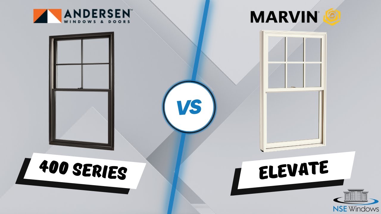 Marvin Elevate vs. Andersen 400 Series: Which Window is Right for You?