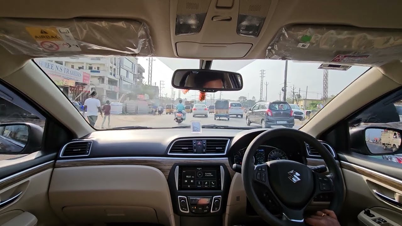 2023 Maruti Ciaz Alpha 1.5 AT 103bhp  | FWD | POV Drive #1 | TejDrives