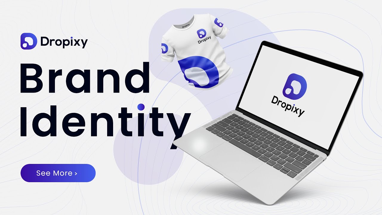 Dropixy Logo Brand Identity || Tajul Islam Nahin