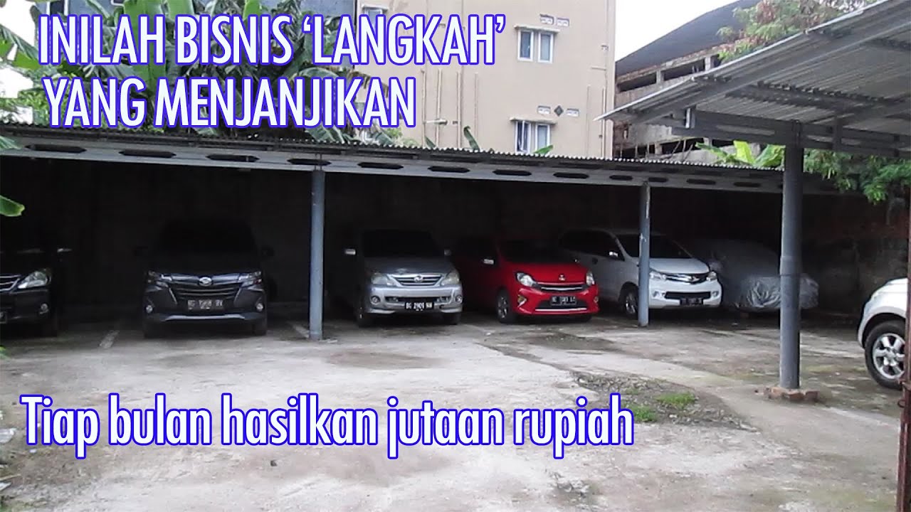 Peluang usaha ini cukup menjanjikan II Sewa garasi mobil