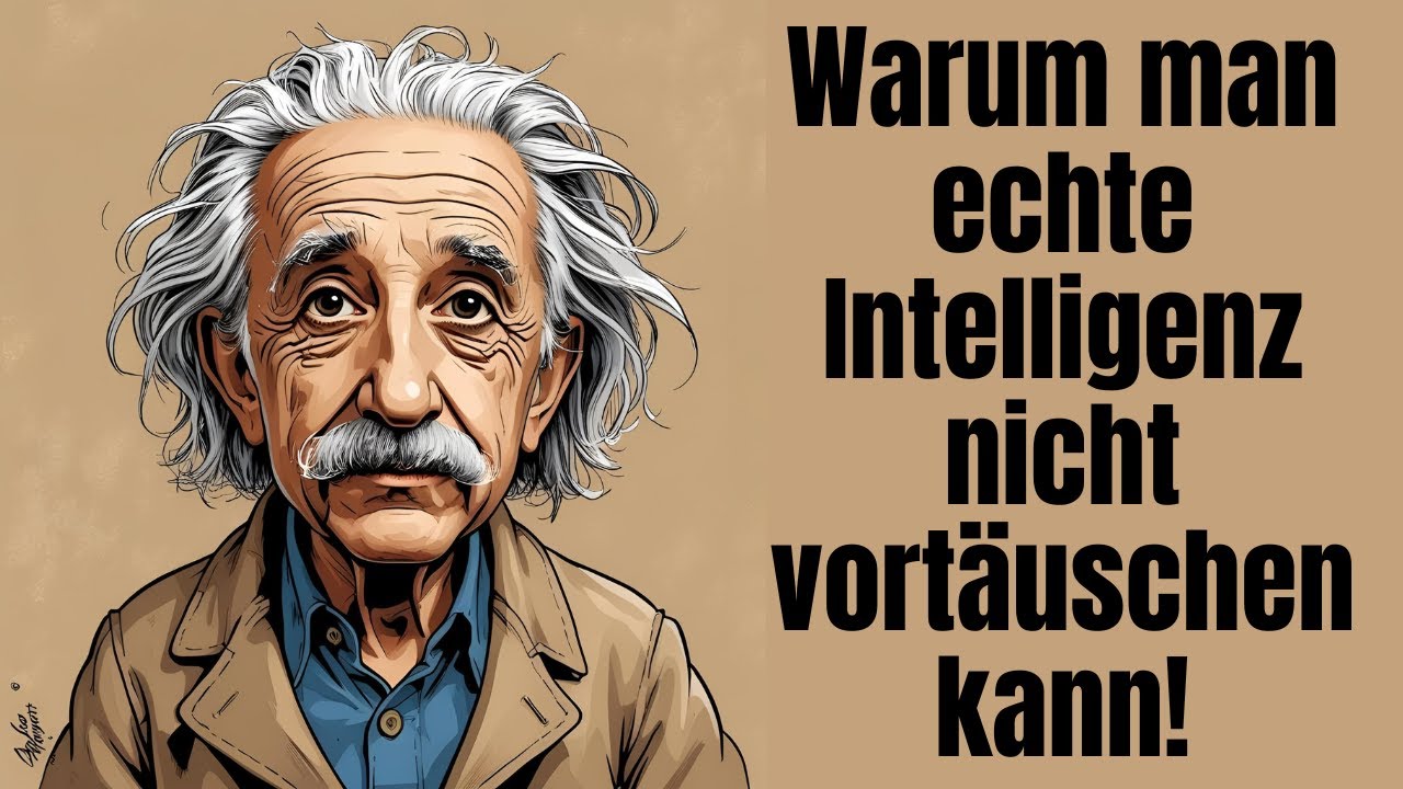 Warum man echte Intelligenz nicht vortäuschen kann!