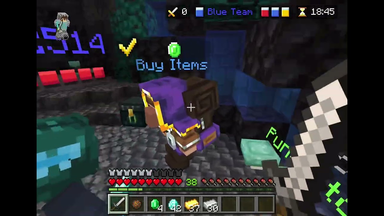 WIE KANN ICH IN DER WAND STUCK SEIN?! | The Hive Bedwars Squads Gameplay