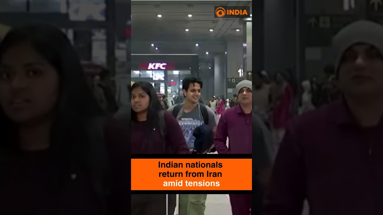 Indian nationals return from Iran amid tensions
