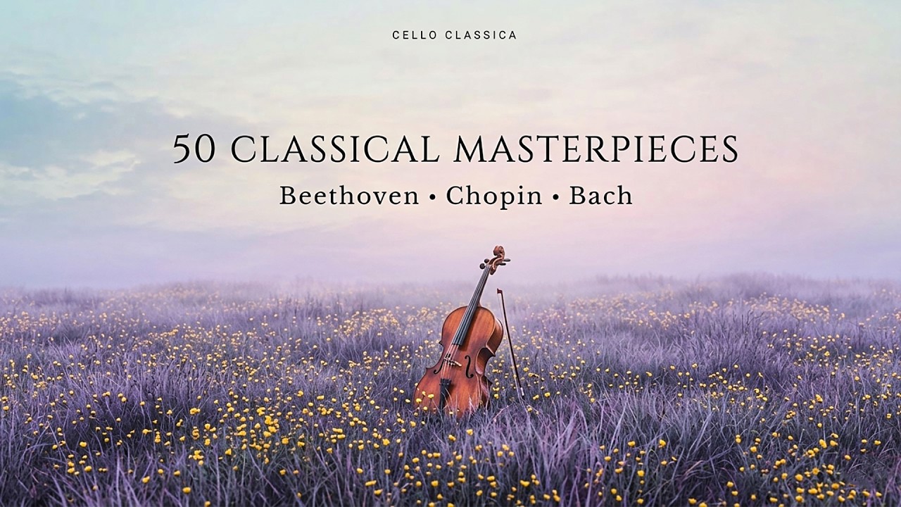 (no ads) 30 Most Influential Cello Classical Relaxes the Mind & Eases Stress | Schubert, Bach&hellip; 🎻