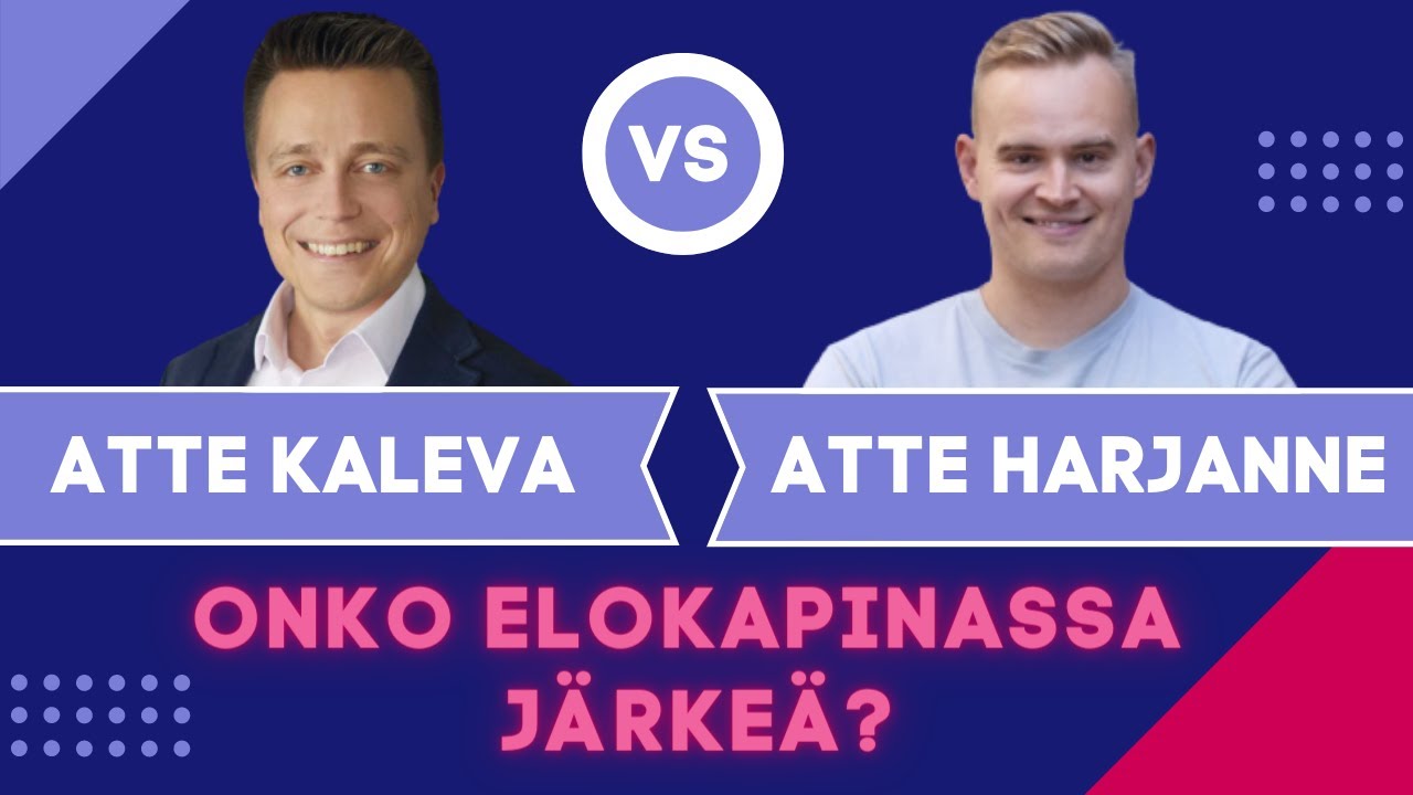 Atte Kaleva (kok.) vs. Atte Harjanne (vihr.) - mihin kansalaistottelemattomuutta tarvitaan?
