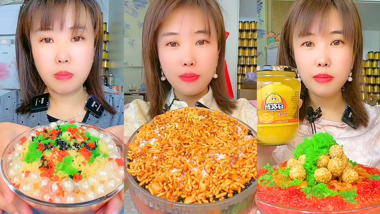 Traditional Chinese Snacks Mukbang | Sesame Balls, Sauces & Local Treats ASMR #453