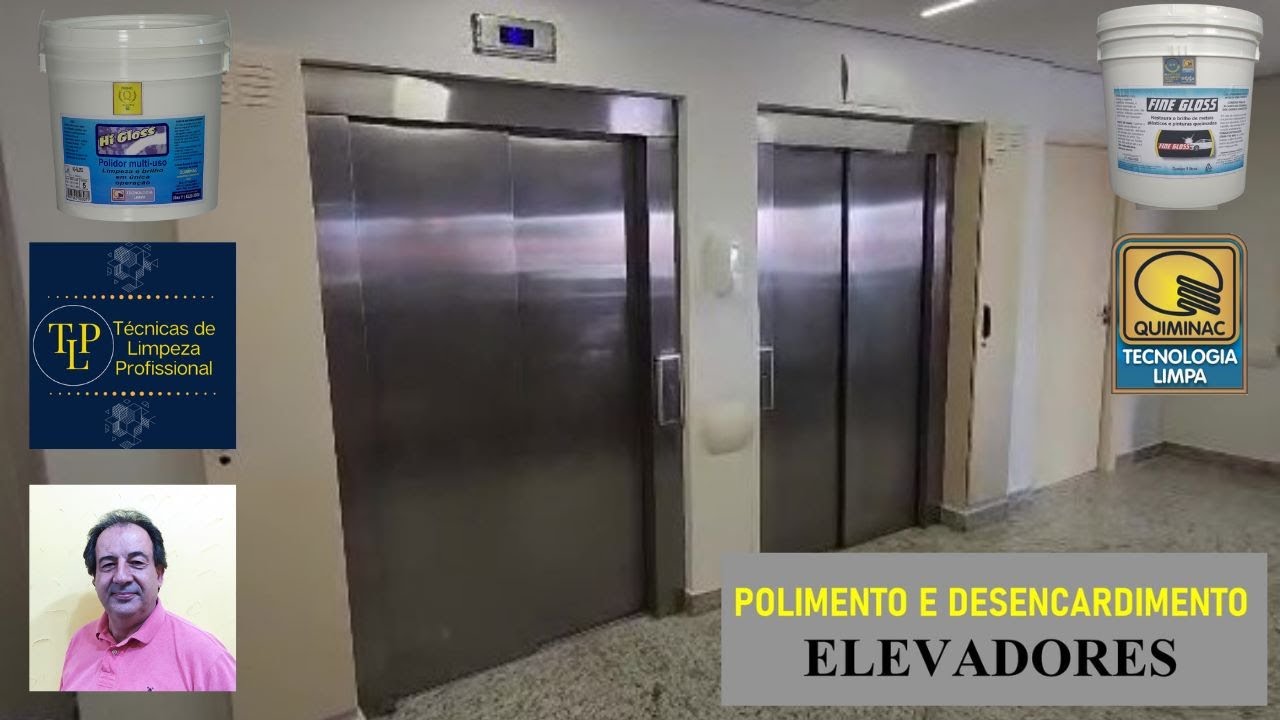 POLIMENTO E DESENCARDIMENTO DE ELEVADORES - TJ SERVIÇOS - INOX