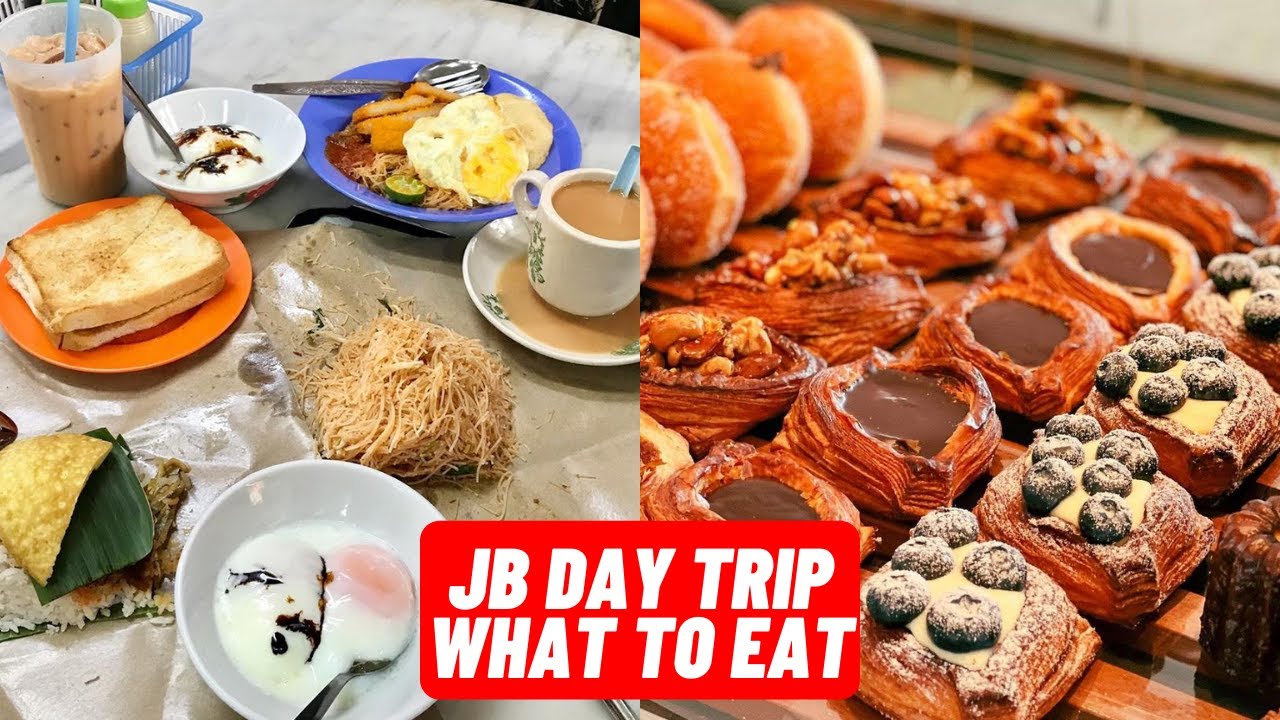 JB WEEKEND DAY TRIP What to eat? Best Street Food Malaysia Johor Bahru 新山美食之旅 马来西亚