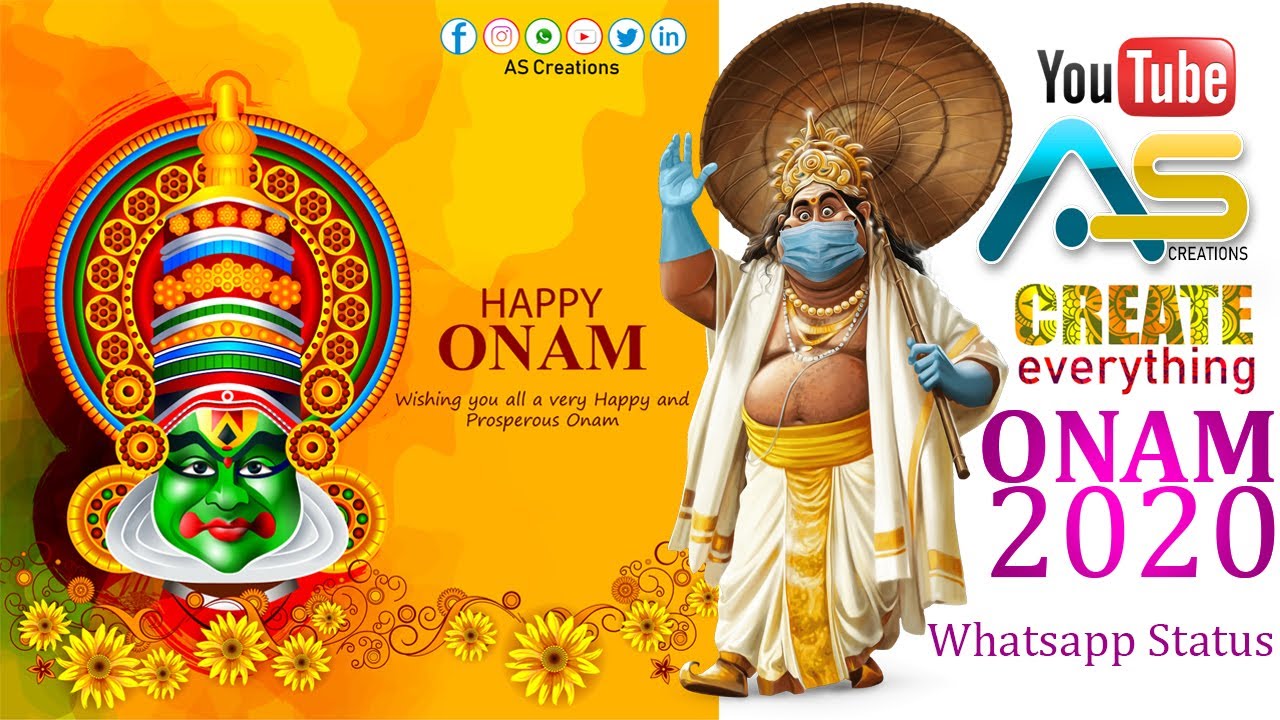 ONAM 2020 | Whatsapp Full Screen Status