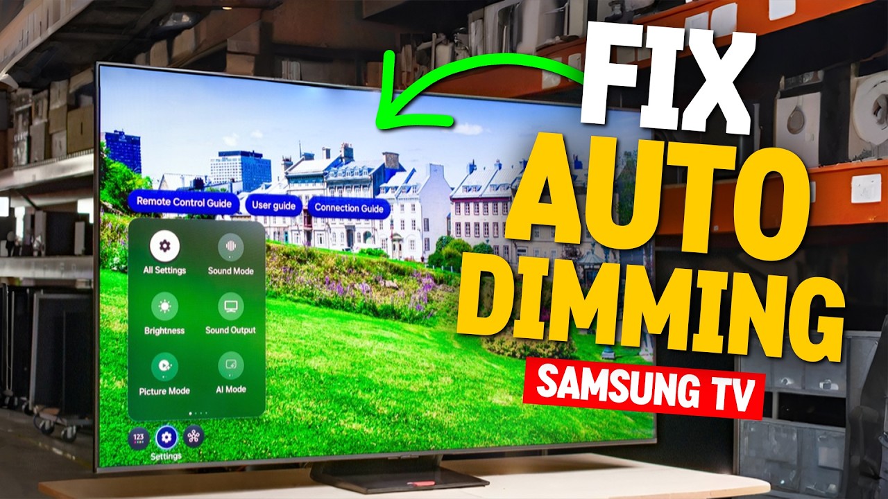 Как исправить автозатемнение на телевизоре Samsung | Экран больше не будет гаснуть сам по себе