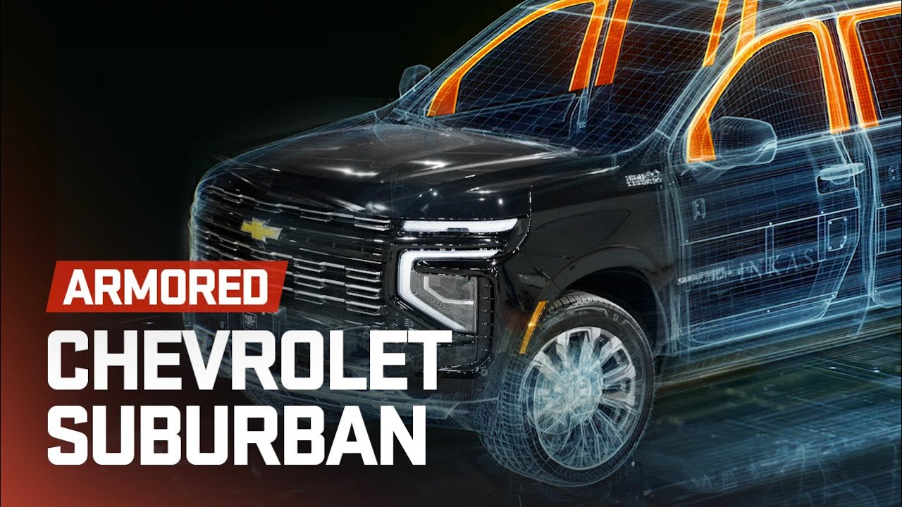 INKAS® Armored Chevrolet Suburban: Safe. Secure. Suburban.