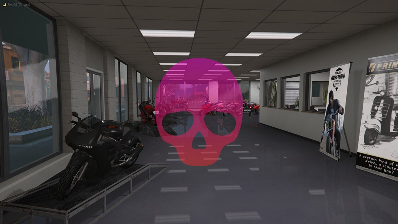 [GTAV Interior - FiveM MLO] - Sanders Motorcycle