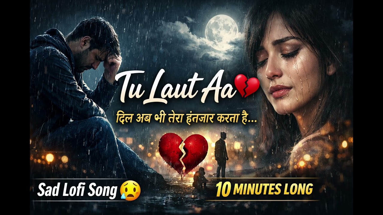 Tu Laut Aa 💔 Sad Lofi Song | 10 Minute Heart Broken Song | Hindi Sad Song 2026 | Alone Night Song