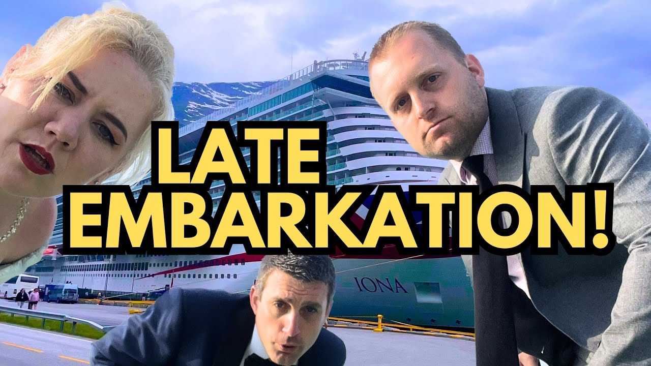 День посадки на P&O Iona: второй по величине в Великобритании! Видеоблог №1