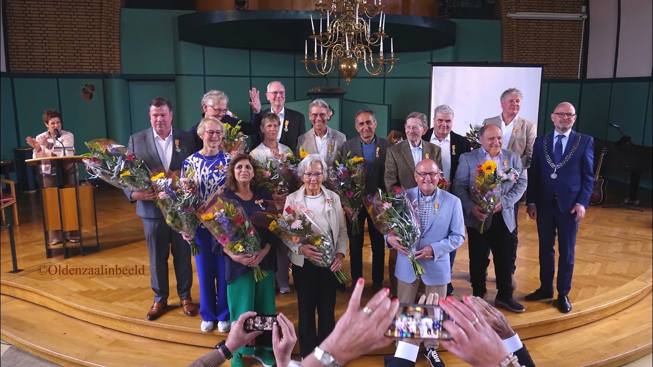 Koninklijke Onderscheidingen 2025 in Oldenzaal