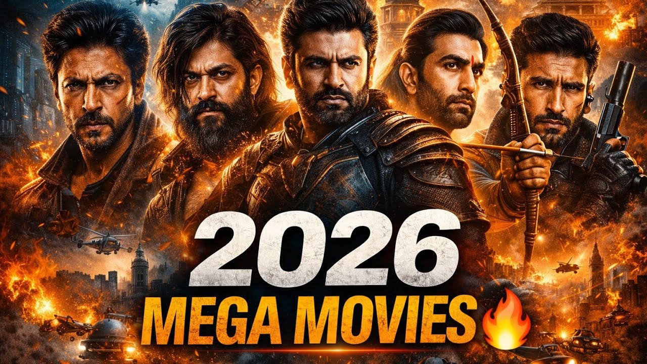 2026 Upcoming Indian Movies 🔥 | Mega Budget & Biggest Stars | SRK, Yash, Prabhas