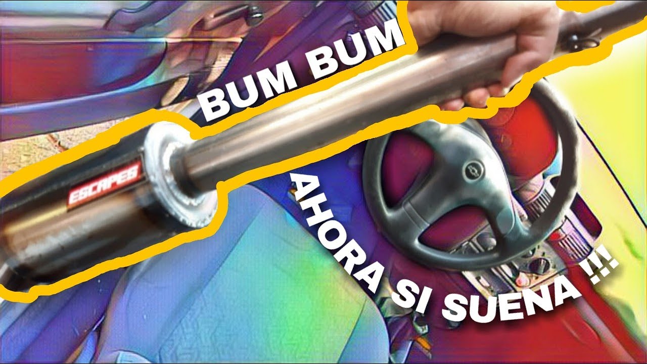 ESCAPE BUMBUM PARA EL CORSA ! By LyN garage | Mauro Escribano