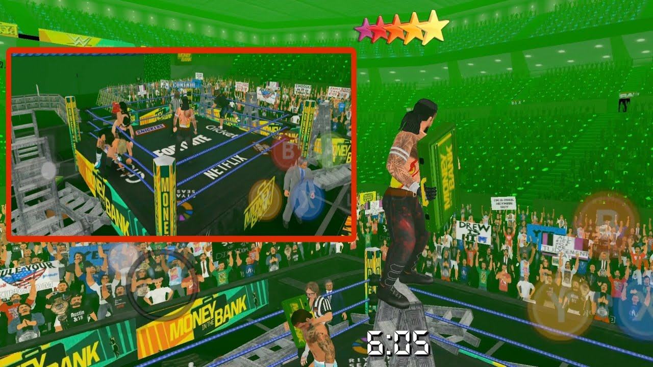 Wrestling empire MONEY IN THE BANK mode 🔥|| 