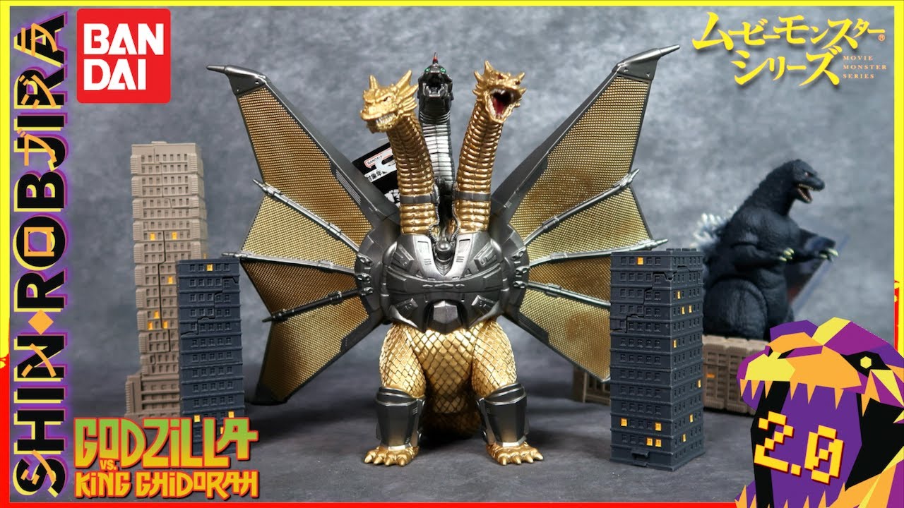 Bandai Movie Monster Series: Mecha-King Ghidorah (версия 2.0) | Обзор фигурки