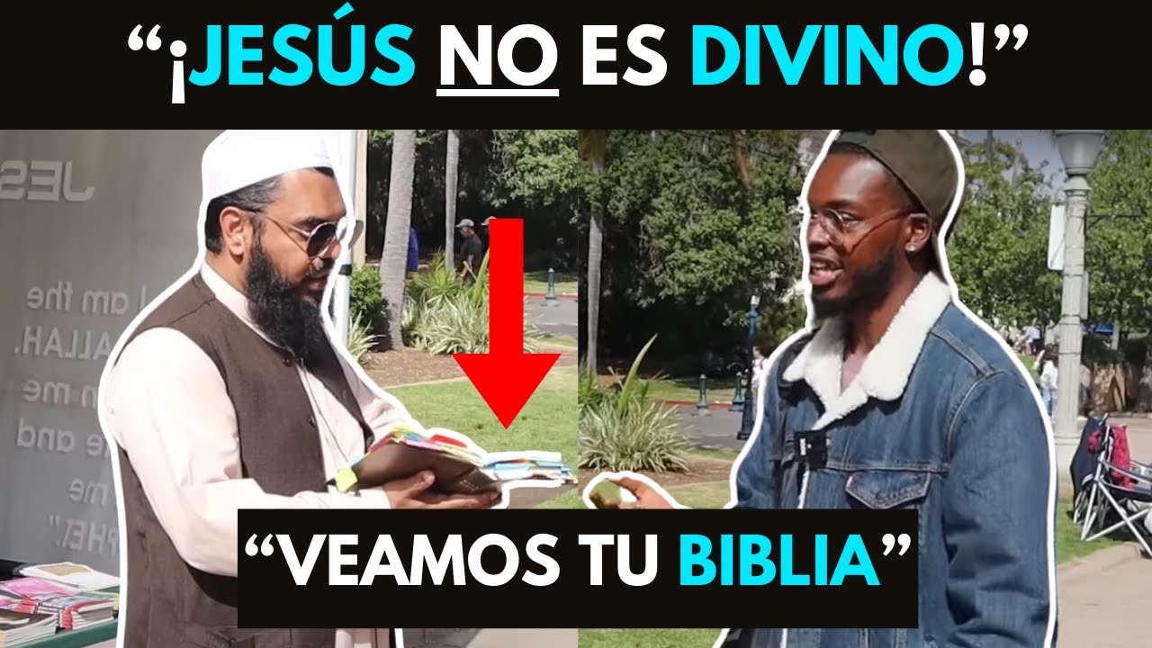 Musulmán CONFRONTA a Cristiano sobre JESÚS (¡Increíble Respuesta!)
