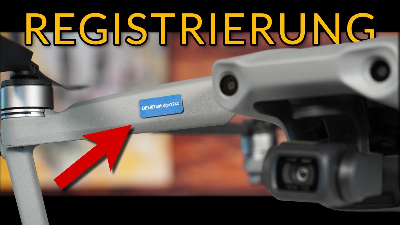 Registrierung für Drohnen-Piloten [ EU Drohnen-Kennzeichen & eID ]