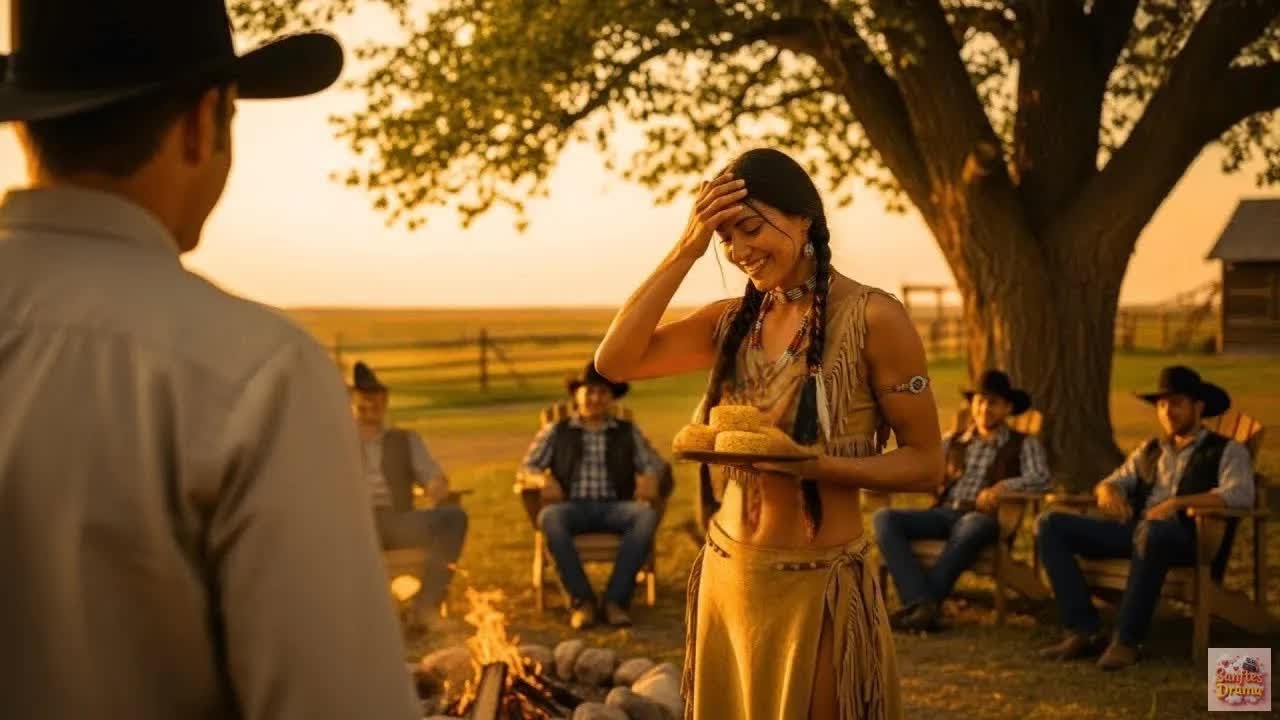Ich fragte scherzhaft Apache Nachbarin zu heiraten; sie sagte： Ich dachte, du fragst nie, Ranche