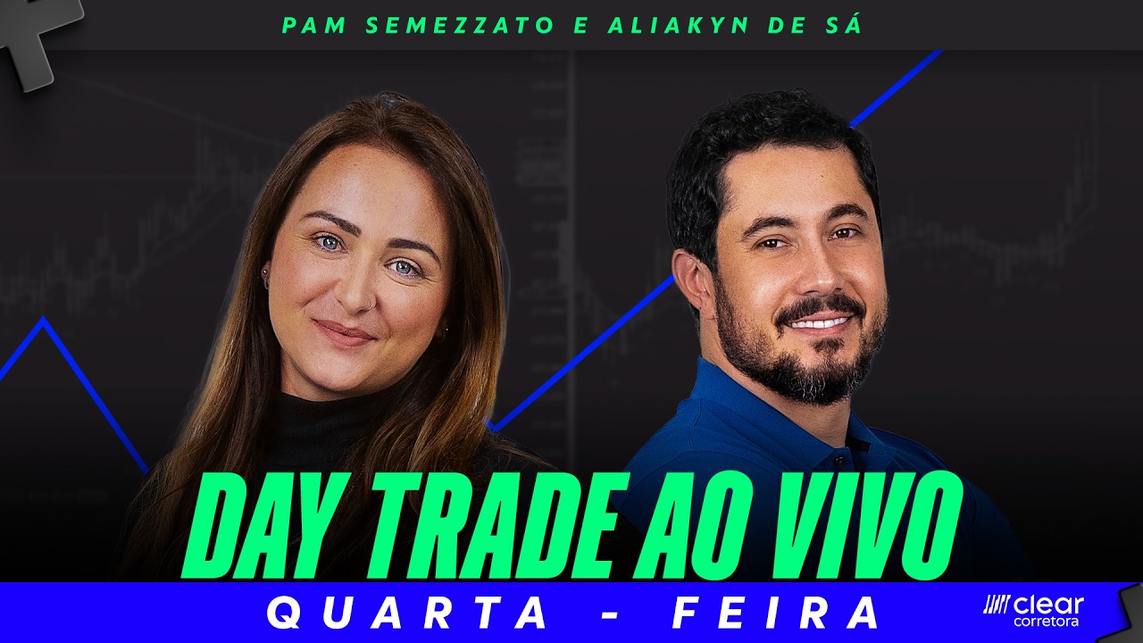 DAY TRADE ao vivo- Mini &Iacute;ndice e Mini D&oacute;lar- 26/08/2026