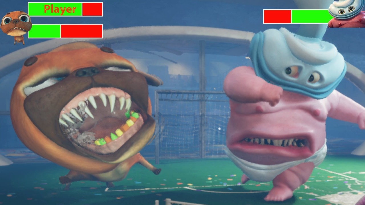 Dark Pals: The 1st Floor - All Bosses + Jumpscares (With Health Bars) 4K 60fps UHD PC