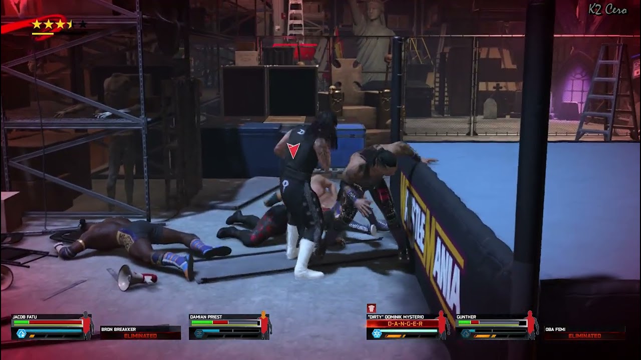 Brawl backstage 6 way - WWE2K25