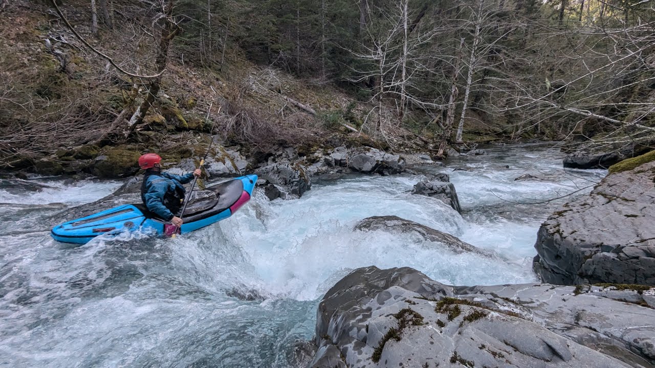 Tin Cup Creek | Chetco River | Packrafting at 3000  CFS