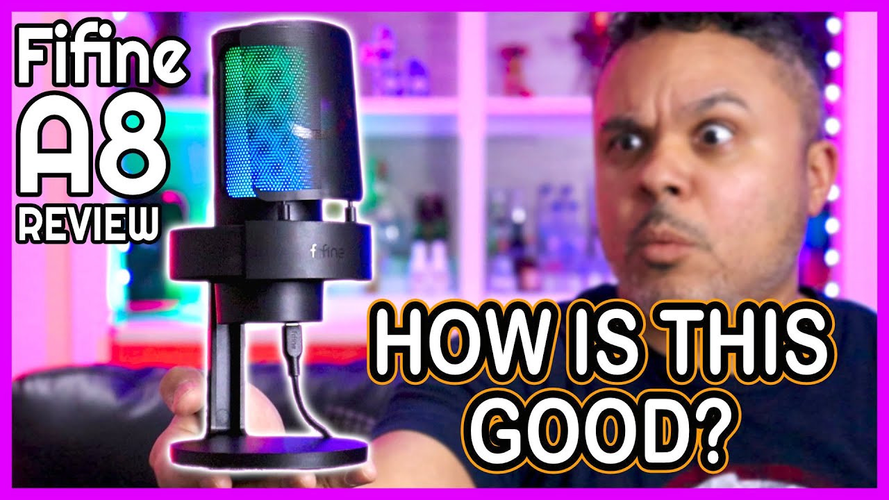Fifine Ampligame A8 Microphone | Best Budget Microphone for Gaming 2022
