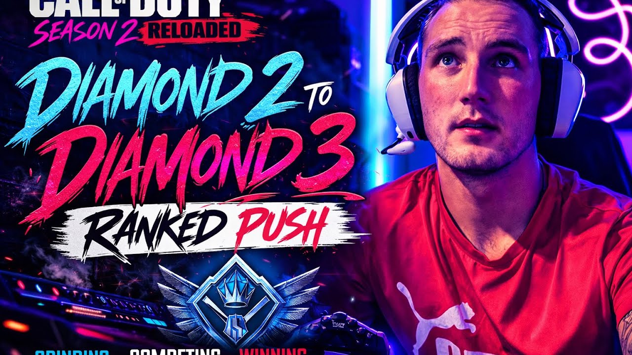 Diamond 2 to Diamond 3 Ranked Push - Call of Duty Season 2 Reloaded Grind
