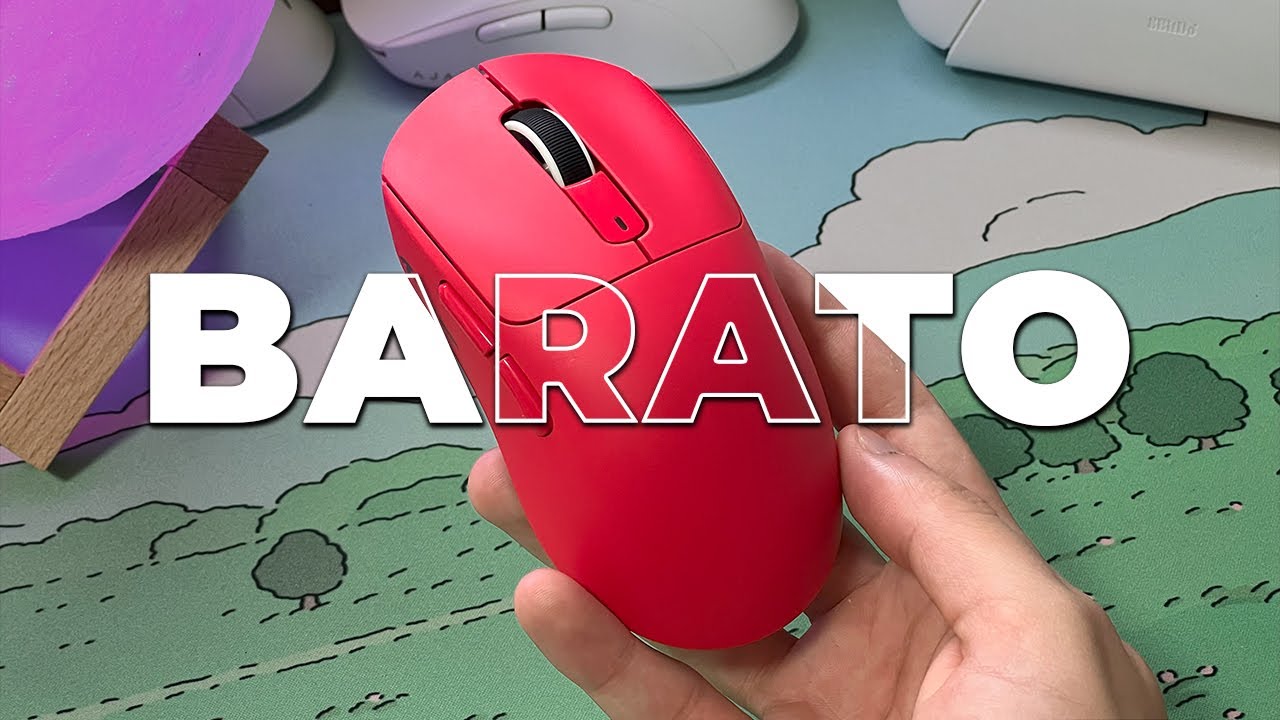 Mouse Gamer Sem Fio +Barato Realmente Vale a Pena? Review Attack Shark X3 2.4ghz