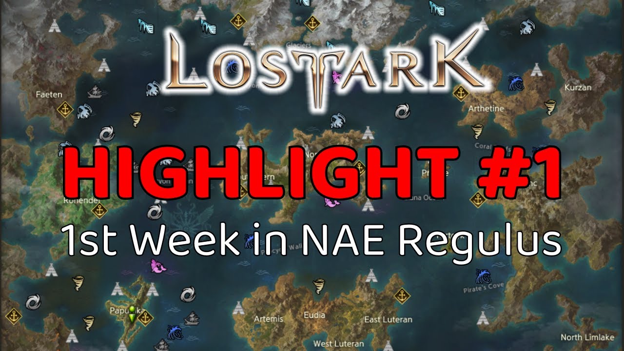 Lost Ark : Highlights of the 1st Week of Gameplay in NA East Regulus | #1