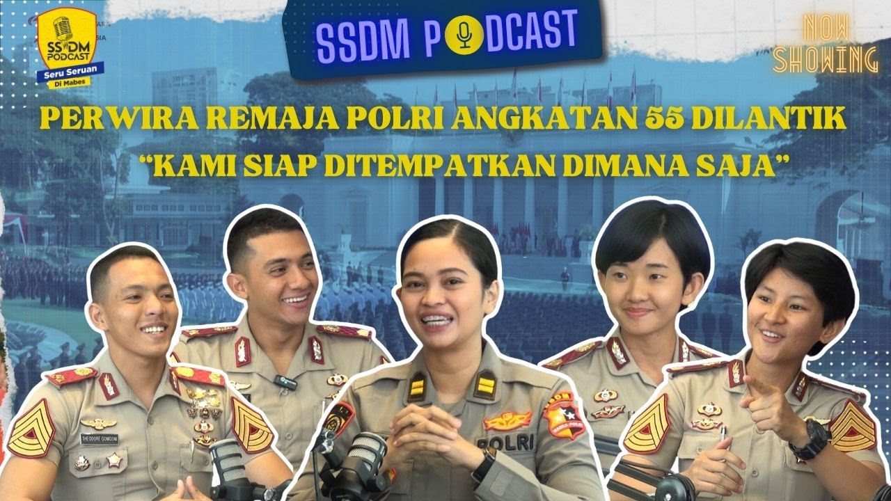 SERUNYA CERITA FABIOLA, EUNIKE, GOMGOM DAN KHALIFAH MASUK AKPOL DAN JADI PERWIRA REMAJA POLRI