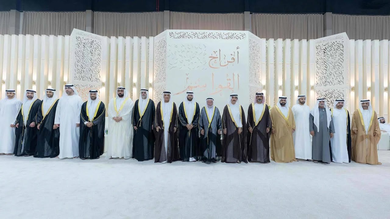 حكام الشارقة وأم القيوين ورأس الخيمة يحضرون أفراح القواسم