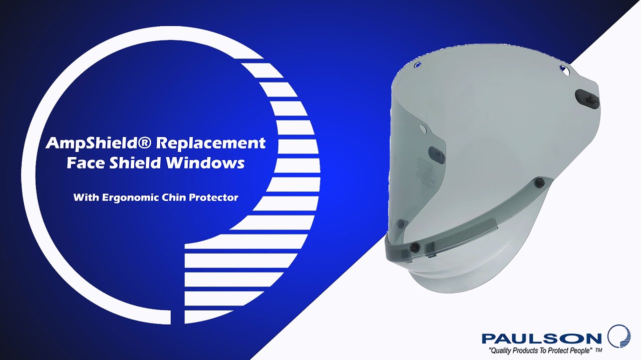 Paulson HT&trade; AmpShield&reg; Replacement Shields - Ergonomic Chin Protector Models