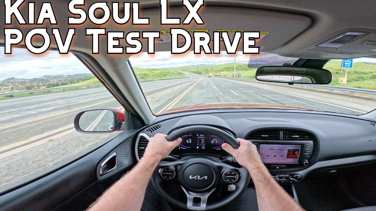 2023 Kia Soul LX POV Test Drive