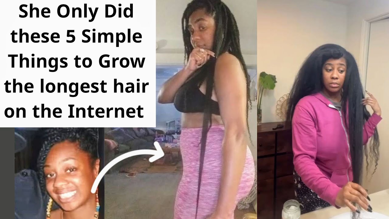 THIS IS HOW INDIGENOUS STRANDZ  GREW THE LONGEST HAIR DOING 5 THINGS| Part 2  #hair #growhair #4c