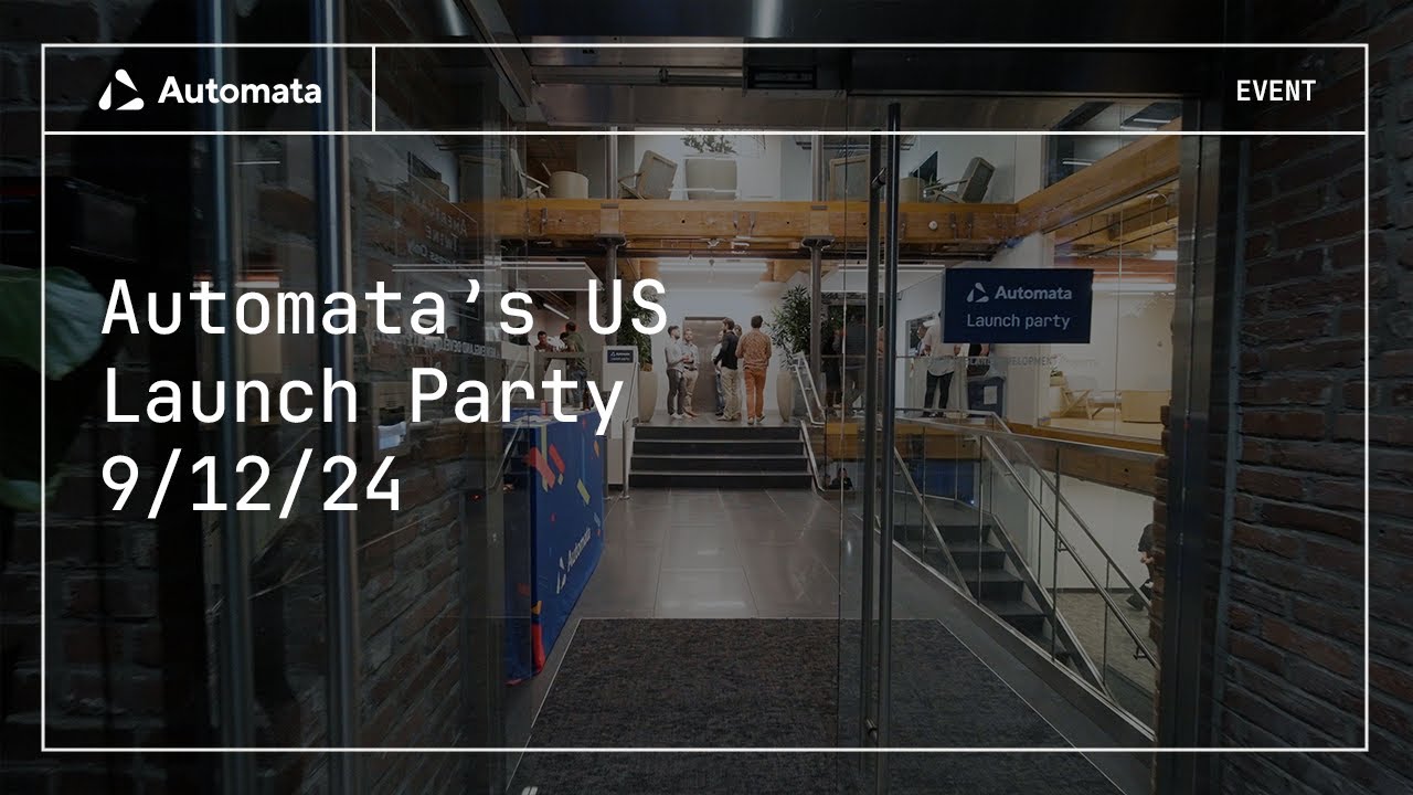 Automata's US Launch Party in Boston! 9/12/24