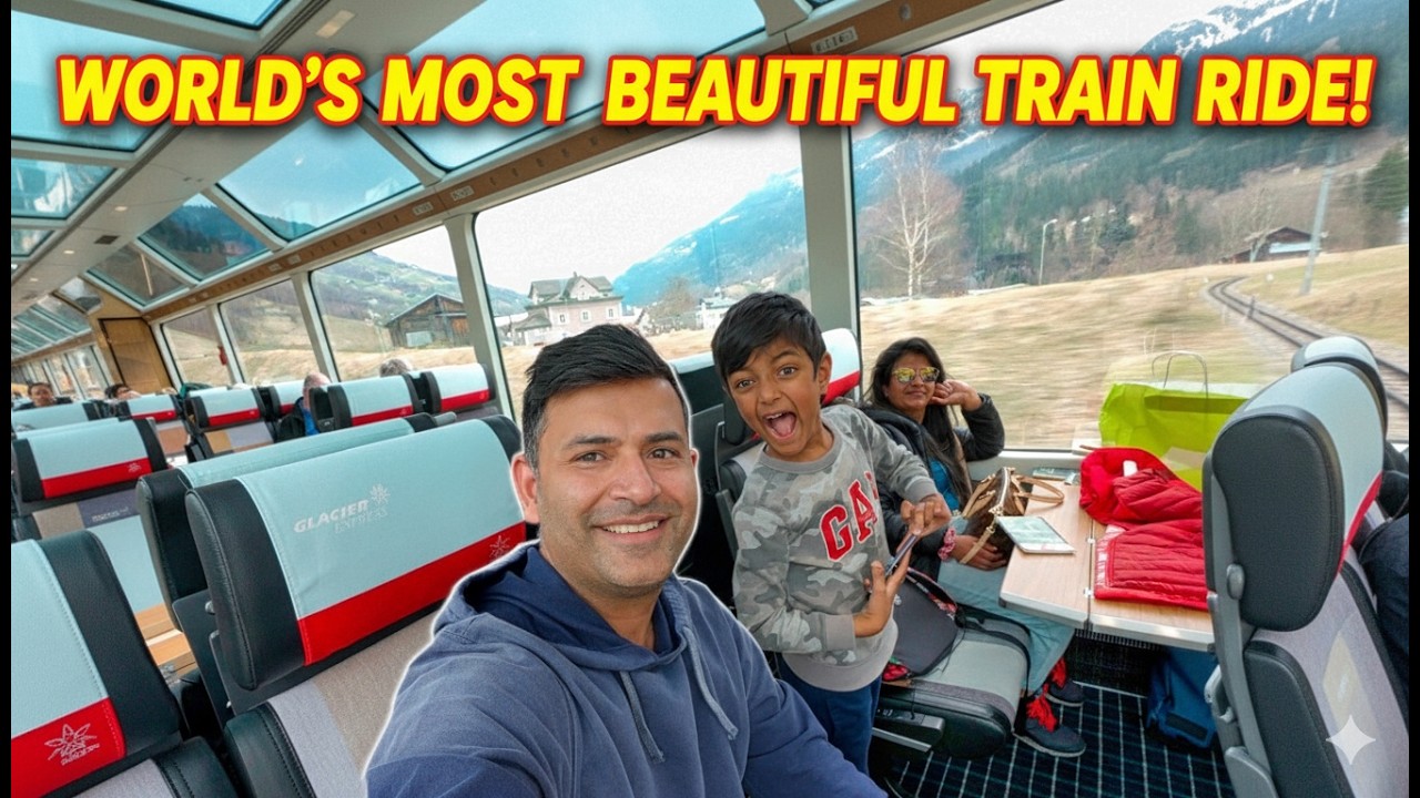 Glacier Express Switzerland : Don't Miss This! The Best Way To See Switzerland - EP2