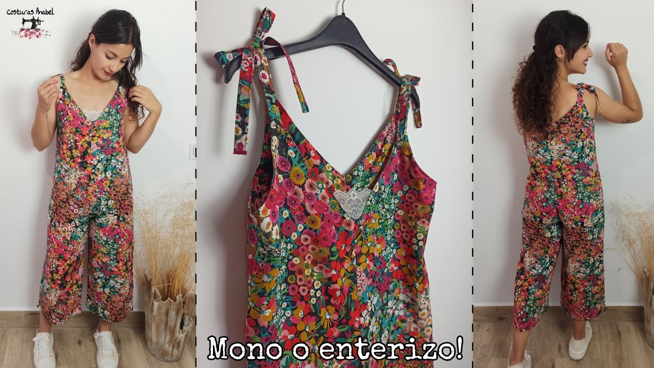 Cómo hacer un mono o enterizo 🧵| Patrón gratis!!!