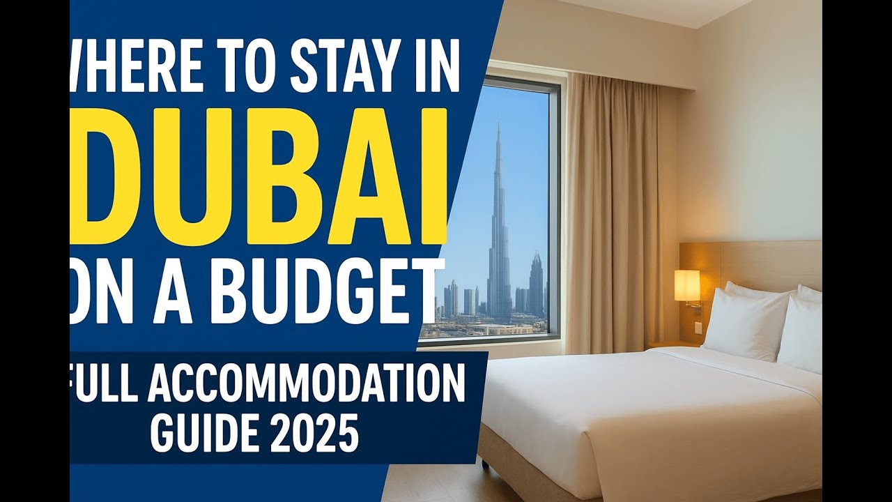 Where to stay in Dubai on a budget | full accommodation guide 2025